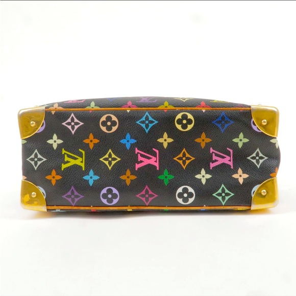 Updated Photos 📸 Louis Vuitton Trouville Takashi Murakami Multi-Color Bag - Picture 3 of 14